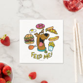 Scooby-Doo Feed Me! Serviette (Beispiel)