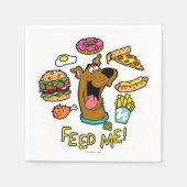 Scooby-Doo Feed Me! Serviette (Vorderseite)