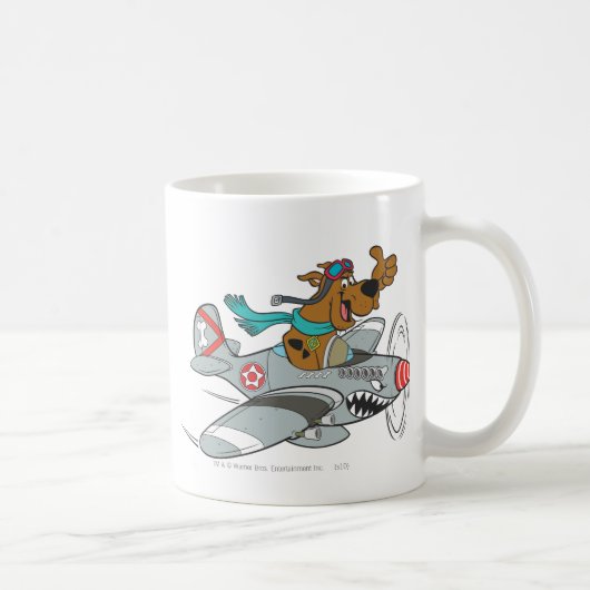 Scooby-Doo Flying-Flugzeug Kaffeetasse (Rechts)