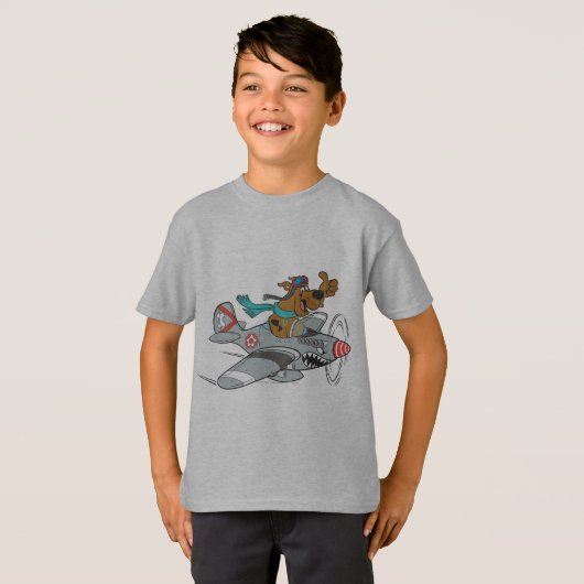 Scooby-Doo Flying-Flugzeug T-Shirt (Vorne ganz)