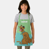 Scooby-Doo-Folie mit Zungenausschnitt Schürze (Insitu)