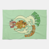 Scooby-Doo | Frohe Halloween Geschirrtuch (Horizontal)