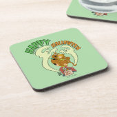 Scooby-Doo | Frohe Halloween Getränkeuntersetzer (Linke Seite)