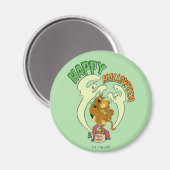 Scooby-Doo | Frohe Halloween Magnet (Vorderseite/Rückseite)