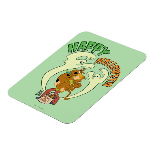 Scooby-Doo | Frohe Halloween Magnet (Linke Seite)