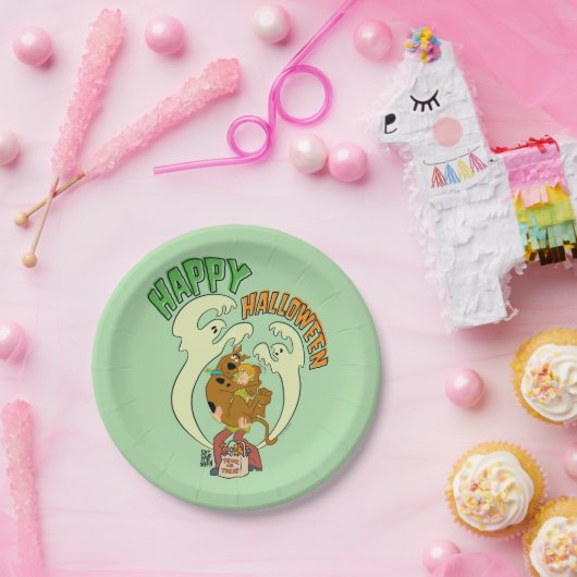 Scooby-Doo | Frohe Halloween Pappteller (Party)