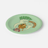 Scooby-Doo | Frohe Halloween Pappteller (Schrägansicht)