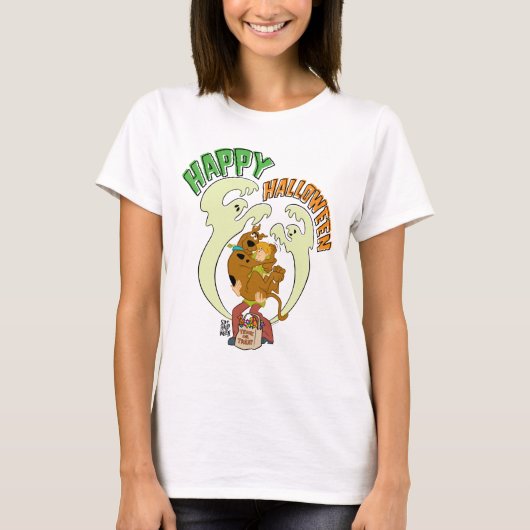 Scooby-Doo | Frohe Halloween T-Shirt (Vorderseite)