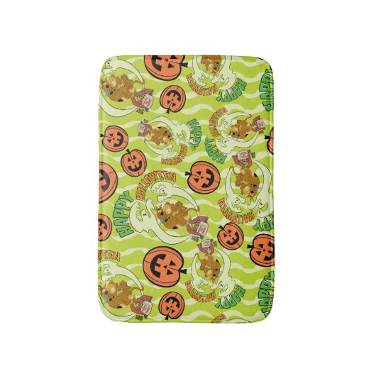 Scooby-Doo | Fröhliches Halloween-Muster Badematte (Vorderseite Vertikal)