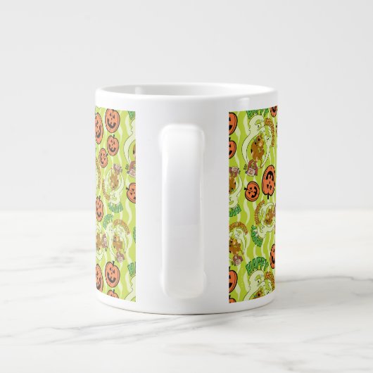 Scooby-Doo | Fröhliches Halloween-Muster Jumbo-Tasse (Rückseite)