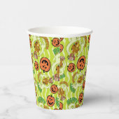 Scooby-Doo | Fröhliches Halloween-Muster Pappbecher (Rechts)