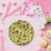 Scooby-Doo | Fröhliches Halloween-Muster Pappteller (Party)