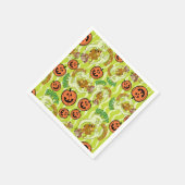Scooby-Doo | Fröhliches Halloween-Muster Serviette (Ecke)