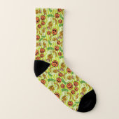 Scooby-Doo | Fröhliches Halloween-Muster Socken (Rechts - Außen)