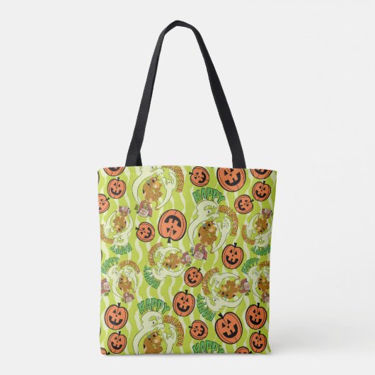 Scooby-Doo | Fröhliches Halloween-Muster Tasche (Rückseite)