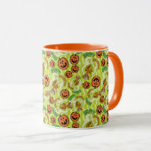 Scooby-Doo | Fröhliches Halloween-Muster Tasse (VorderseiteRechts)