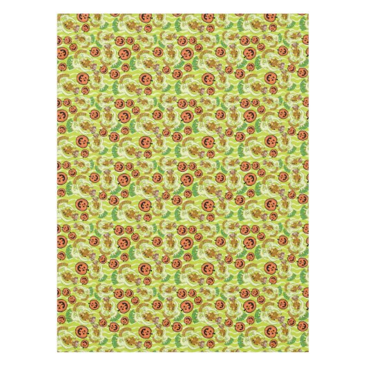 Scooby-Doo | Fröhliches Halloween-Muster Tischdecke (Vorderseite)