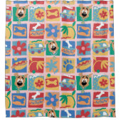 Scooby-Doo | Fun Baby Pattern Duschvorhang (Vorderseite)