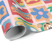 Scooby-Doo | Fun Baby Pattern Geschenkpapier (Rolleneckpunkt)