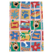 Scooby-Doo | Fun Baby Pattern Mittlere Geschenktüte (Rückseite)