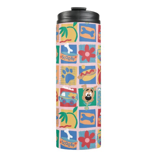 Scooby-Doo | Fun Baby Pattern Thermosbecher (Vorderseite)