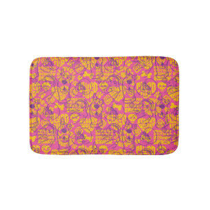 Scooby-Doo   Funky Blume Pattern Badematte