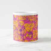 Scooby-Doo | Funky Blume Pattern Jumbo-Tasse (Vorderseite)