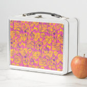 Scooby-Doo | Funky Blume Pattern Metall Brotdose (Beispiel)