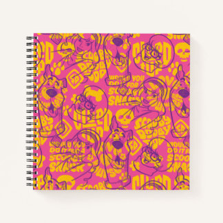 Scooby-Doo | Funky Blume Pattern Notizblock