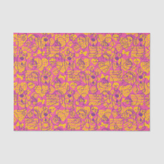 Scooby-Doo | Funky Blume Pattern Seidenpapier