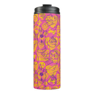 Scooby-Doo   Funky Blume Pattern Thermosbecher