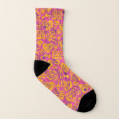 Scooby-Doo | Funky Flower Pattern Socken (Rechts - Außen)