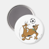 Scooby-Doo Fußball-Overhead Kick Magnet (Vorderseite/Rückseite)