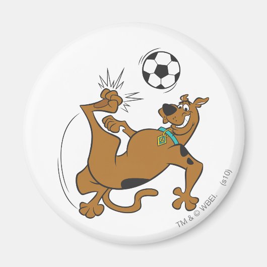 Scooby-Doo Fußball-Overhead Kick Magnet (Vorne)