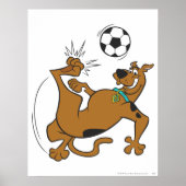 Scooby-Doo Fußball-Overhead Kick Poster (Vorne)