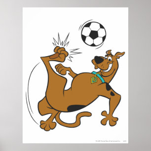 Scooby-Doo Fußball-Overhead Kick Poster