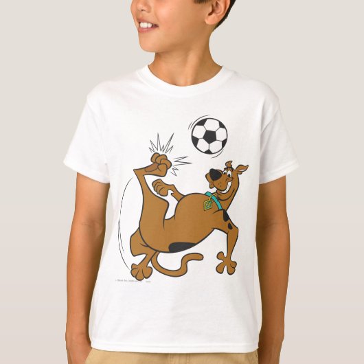 Scooby-Doo Fußball-Overhead Kick T-Shirt (Vorderseite)