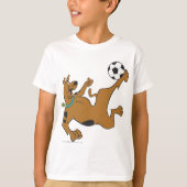 Scooby-Doo Fußball spielen T-Shirt (Vorderseite)