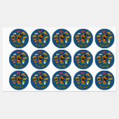 Scooby-Doo Fütterte mich! Etiketten (Blatt)