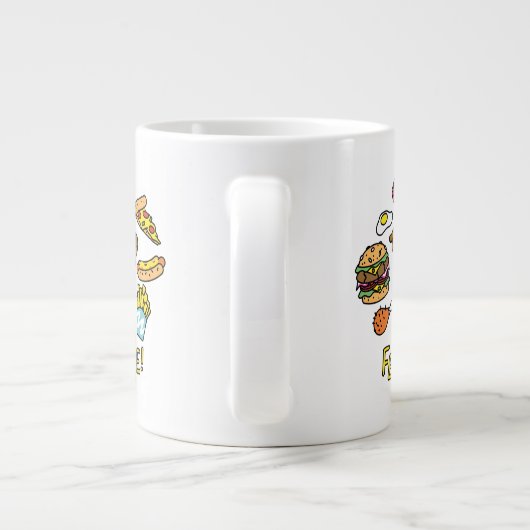 Scooby-Doo Fütterte mich! Jumbo-Tasse (Rückseite)