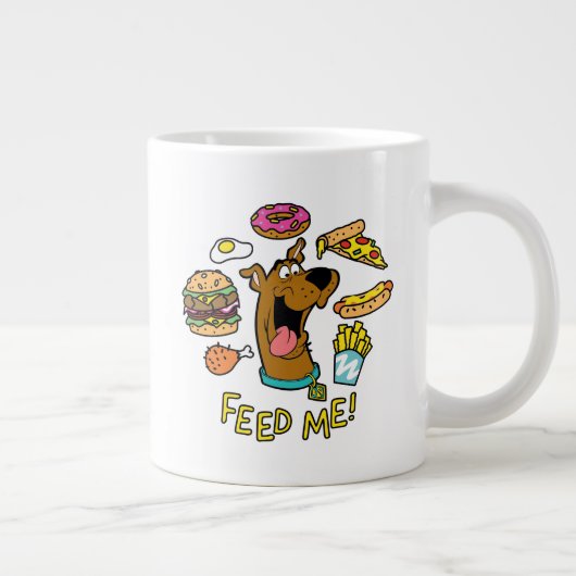 Scooby-Doo Fütterte mich! Jumbo-Tasse (Rechts)