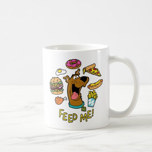 Scooby-Doo Fütterte mich! Kaffeetasse (Rechts)