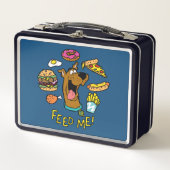 Scooby-Doo Fütterte mich! Metall Brotdose (Vorderseite)