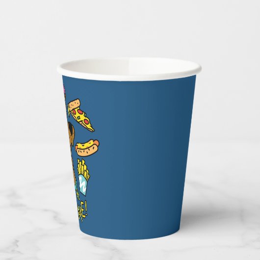 Scooby-Doo Fütterte mich! Pappbecher (Links)