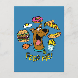 Scooby-Doo Fütterte mich! Postkarte