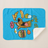 Scooby-Doo Fütterte mich! Sherpadecke (Vorderseite (Horizontal))