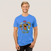 Scooby-Doo Fütterte mich! Tri-Blend Shirt (Vorderseite voll)