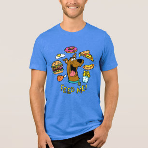 Scooby-Doo Fütterte mich! Tri-Blend Shirt