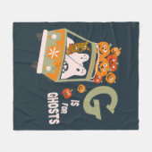 Scooby-Doo | G ist für Geister Fleecedecke (Vorderseite (Horizontal))