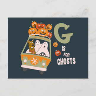 Scooby-Doo | G ist für Geister Postkarte